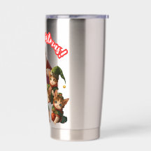 Sinterklaas en Elf Katten – Meo Kerstmis Schattig