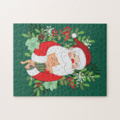 Sinterklaas en kat legpuzzel (Horizontaal)