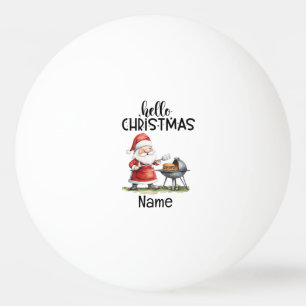 Sinterklaas en kerstbarbecue pingpongballen