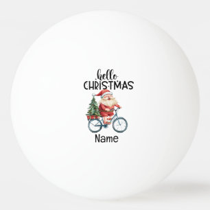 Sinterklaas en kerstboom pingpongballen
