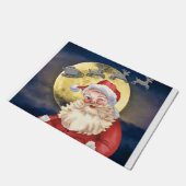 Sinterklaas en rendier deurmat (Schuin)