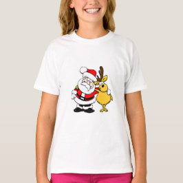 Sinterklaas en rendier T-shirt