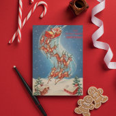 Sinterklaas- en rendiervluchten Feestdagenkaart