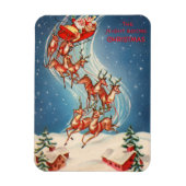 Sinterklaas- en rendiervluchten Magneet (Verticaal)
