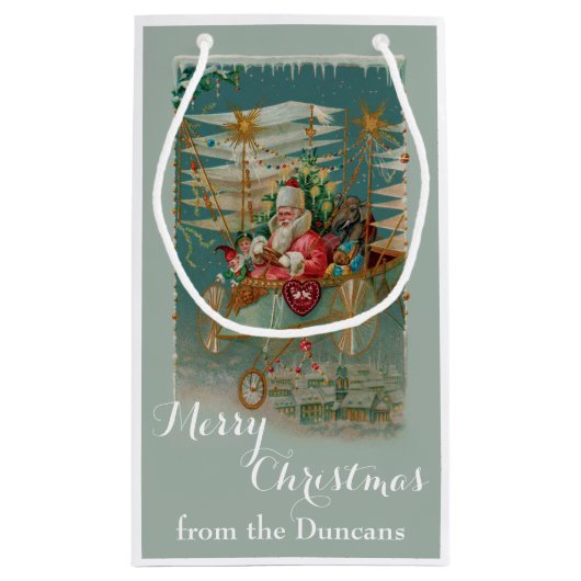 Sinterklaas en zijn geweldige vliegmachine - Aange Klein Cadeauzakje (Achterkant)