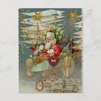 Sinterklaas en zijn geweldige vliegmachine Briefka Feestdagenkaart