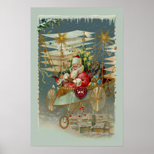 Sinterklaas en zijn geweldige vliegmachine Poster