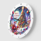 Sinterklaas en zijn kerstboom grote klok (Hoek)