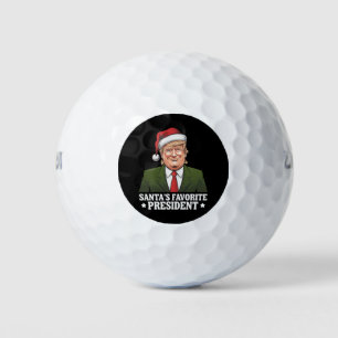 Sinterklaas' favoriete president grappige Trump ke Golfballen