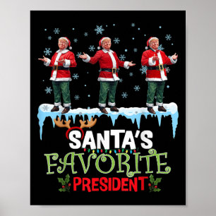Sinterklaas Favoriete President Sinterklaas Trump Poster