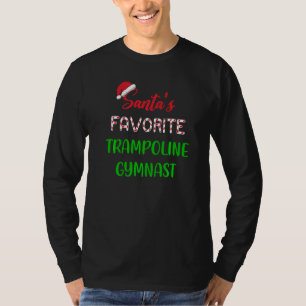 Sinterklaas Favoriete Trampoline Gymnast Trampoli T-shirt