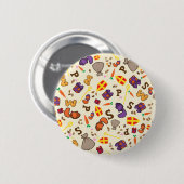 Sinterklaas Feest Ronde Button 5,7 Cm (Voorkant /achterkant)
