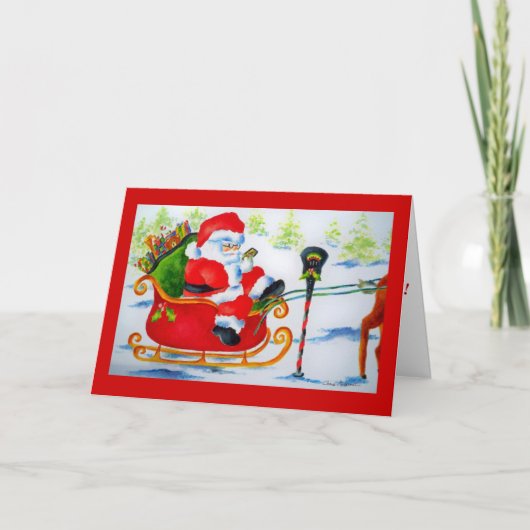 Sinterklaas Feestdagen Kaart (Voorkant)