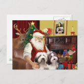 Sinterklaas Feestdagenkaart (Voorkant / Achterkant)