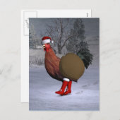 Sinterklaas Feestdagenkaart (Voorkant / Achterkant)