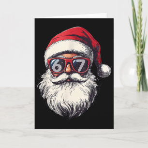 Sinterklaas Gezicht 67 Kerstmis Zes Zeven Bruh Mem Kaart