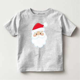 Sinterklaas, glimlachende kerstman, kerstman, kers kinder shirts