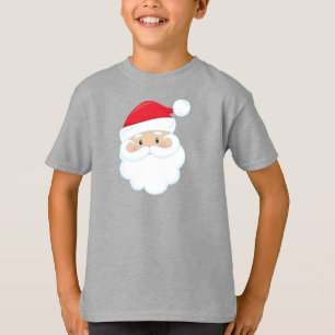 Sinterklaas, glimlachende kerstman, kerstman, kers t-shirt