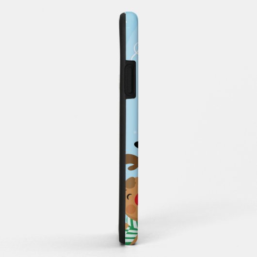 Sinterklaas, herten en snowman Case-Mate iPhone case (Achterkant/rechts)