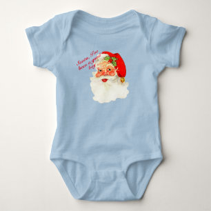 Sinterklaas, ik ben braaf Personaliseer Kerstmis B Romper