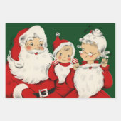 Sinterklaas  illustratieslee inpakpapier vel (Voorkant 2)