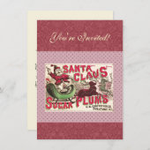 Sinterklaas  illustratieslee kaart (Voorkant / Achterkant)