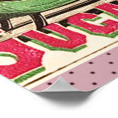 Sinterklaas  illustratieslee poster (Hoek)