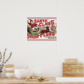 Sinterklaas  illustratieslee poster (Keuken)