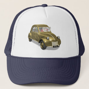 Sinterklaas in citroen 2CV Trucker Pet