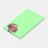 Sinterklaas in Fiat 500 Post-it® Notes (Schuin)