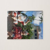 Sinterklaas in Hawaii Legpuzzel (Horizontaal)