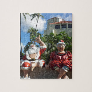 Sinterklaas in Hawaii Legpuzzel