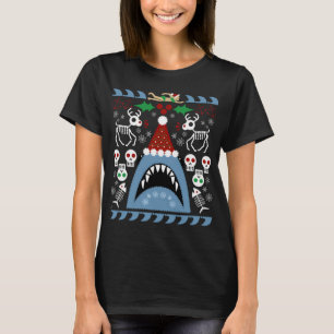 Sinterklaas Jaws Lelijke Trui T-shirt