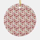 sinterklaas keramisch ornament (Voorkant)