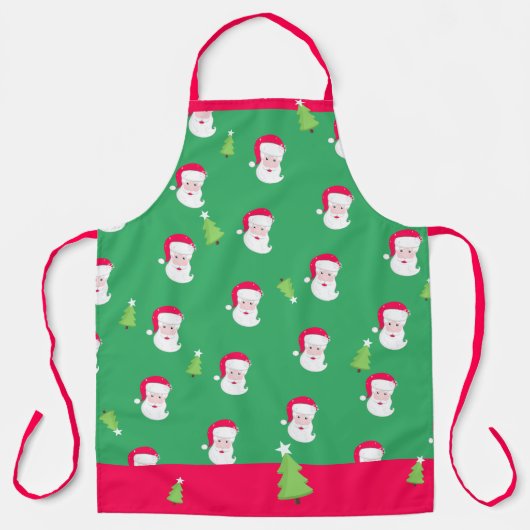 Sinterklaas, Kerst All-Over Print Schort (Voorkant)