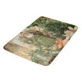 Sinterklaas Kerst Antiek Mooie Kunst Badmat (Gekanteld)