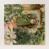 Sinterklaas Kerst Antiek Mooie Kunst Legpuzzel (Horizontaal)