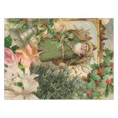 Sinterklaas Kerst Antiek Mooie Kunst Tafelkleed (Voorkant (Horizontaal))