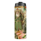 Sinterklaas Kerst Antiek Mooie Kunst Thermosbeker (Voorkant)
