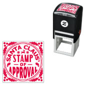 Sinterklaas Kerst Grappig Stempel van Goedkeuring  (In situ)