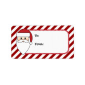Sinterklaas Kerst Labels (Voorkant)