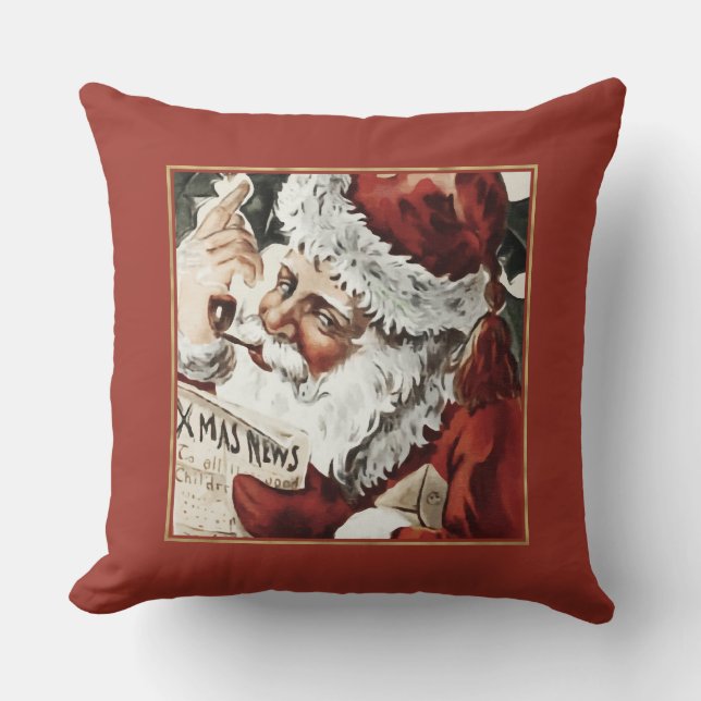  Sinterklaas Kerst Sierkussen (Voorkant)