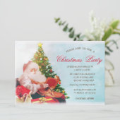 Sinterklaas, kerstboomfeest kaart (Staand voorkant)