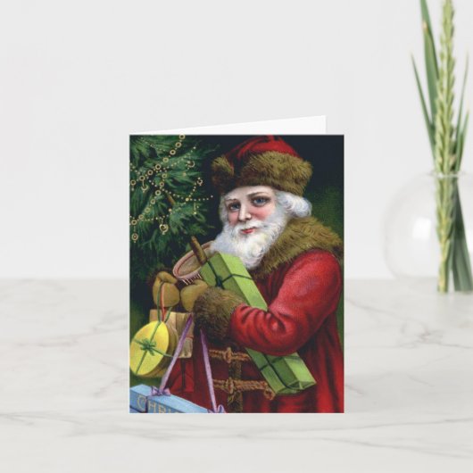  Sinterklaas Kerstbriefkaarten Notecards Feestdagen Kaart (Voorkant)