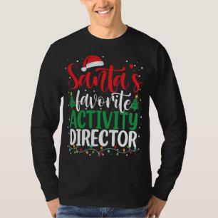 Sinterklaas kerstkerstkerstman, directeur favoriet t-shirt