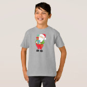 Sinterklaas, Kerstmis, Kerstmis, cadeaus, Cadeaus T-shirt (Voorkant volledig)