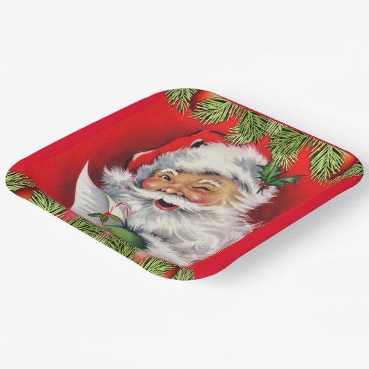 Sinterklaas Kerstmis Papier Bord (Gebogen)