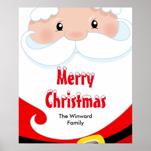 Sinterklaas Kerstmis partij teken Poster (Voorkant)