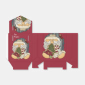 Sinterklaas Kerstmis vakantie geschenkdoos Bedankdoosjes (Uitgevouwen)