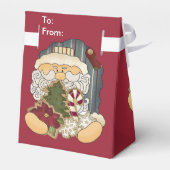 Sinterklaas Kerstmis vakantie geschenkdoos Bedankdoosjes (Achterkant)